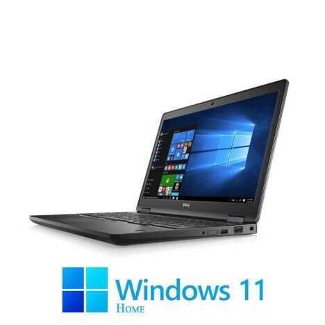 Laptopuri Dell Latitude 5590, Quad Core i5-8250U, 512GB SSD, Full HD, Win 11 Home